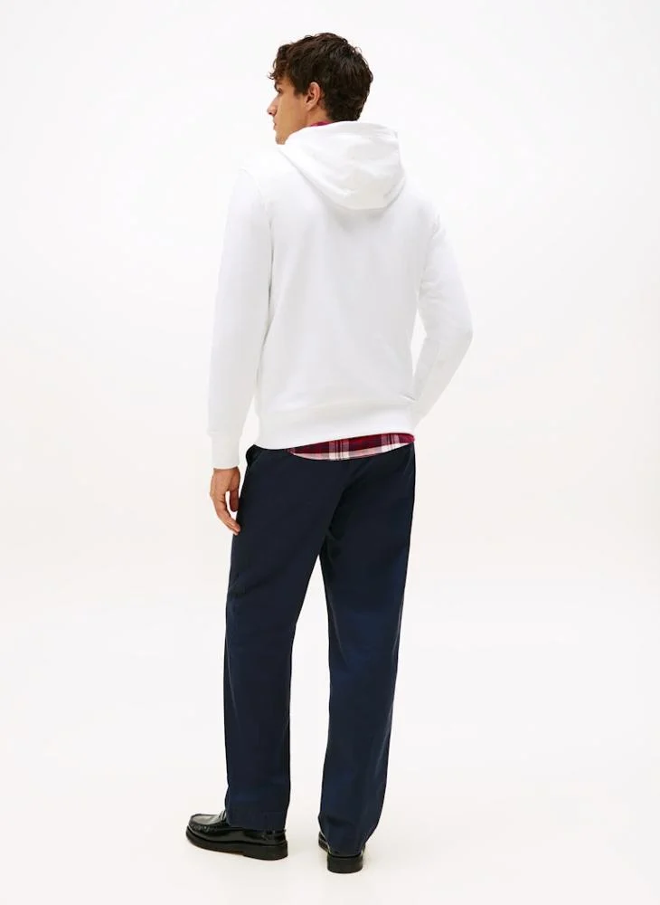 TOMMY HILFIGER Flag Graphic Drawstring Hoody