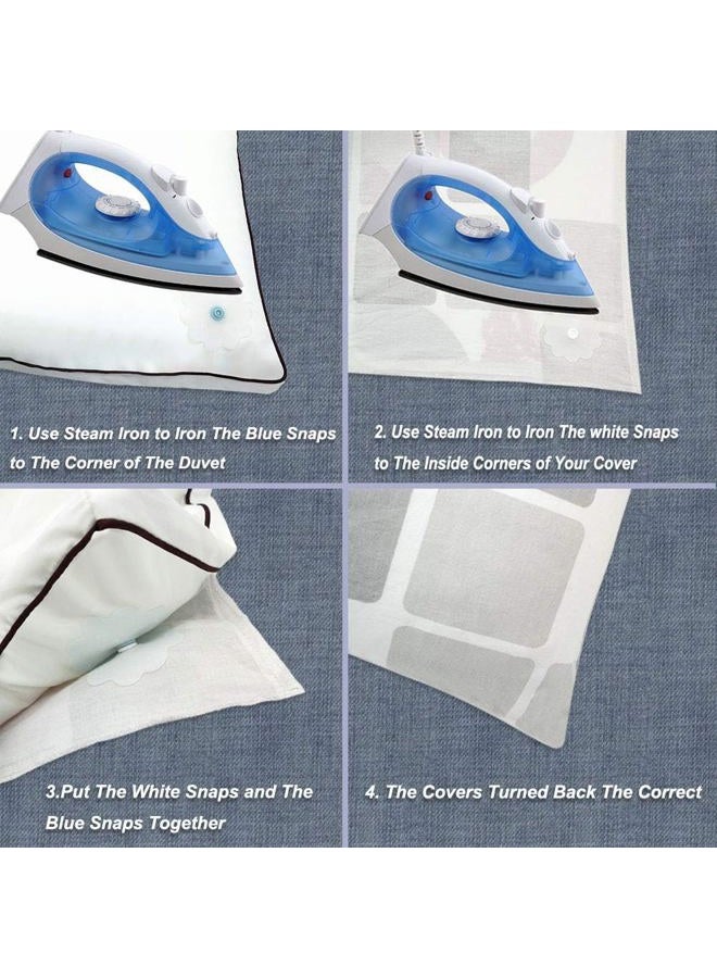 HX AURIZE Aurize Clip Duvet Clip Cover Easy to Put on Duvet Cover, 16 Pieces/Set - Image 3