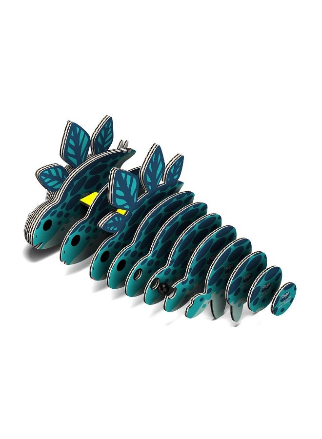 Eugy Stegosaurus Dinosaur 3D Puzzle, 22 Piece Eco-Friendly Educational Toy Puzzles for Boys, Girls & Kids Ages 6+ - Image 5