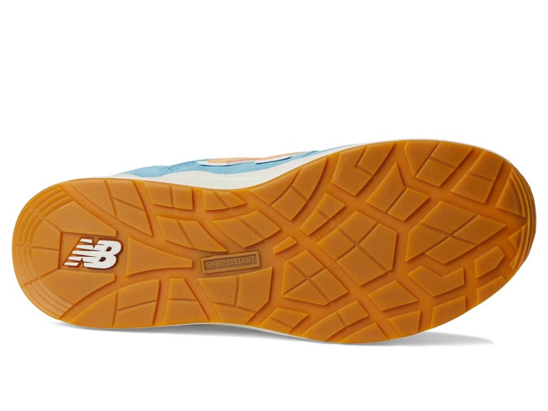 New Balance Women's Elite Lite Electrical Hazard Medium Composite Toe, Industrial Work Shoe Lightweight & Slip Resistant, Milky Blue Orange, 5 - Image 3
