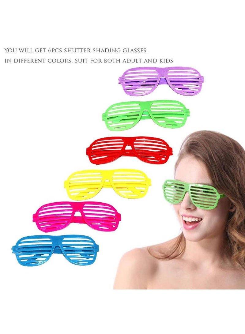 Sweet seven Rock Star Party Pack - 18-Piece Inflatable Toy Set: 4 Guitars, 6 Microphones, 6 Shutter Shading Glasses, 1 Saxophone, and 1 Keyboard Piano - Image 5