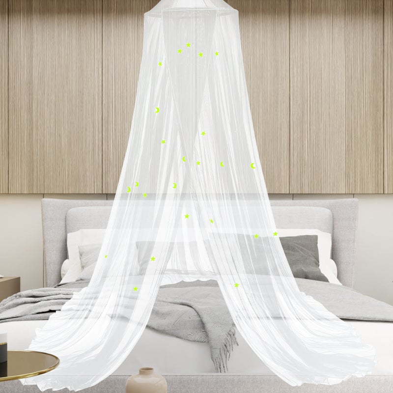 1 Set of Bed Canopy for Home Dorm Dome Bed Netting Canopy Curtain Bed Canopy - Image 3