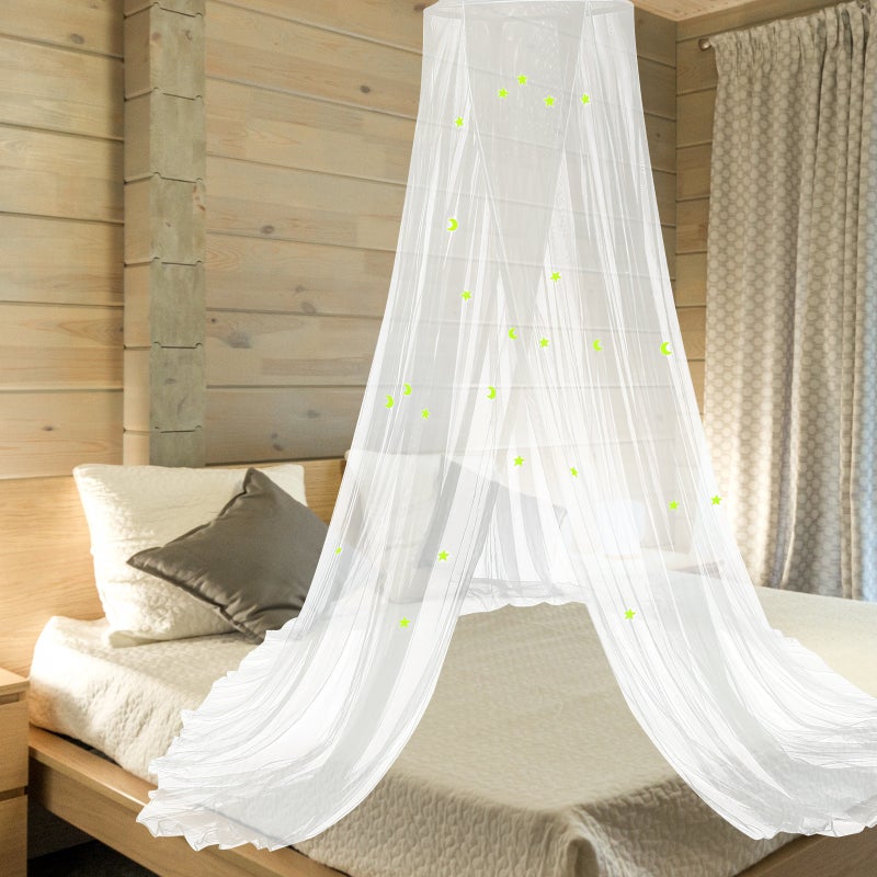 1 Set of Bed Canopy for Home Dorm Dome Bed Netting Canopy Curtain Bed Canopy - Image 5