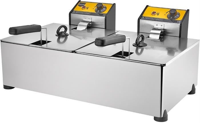 REMTA 8+8 Lt Double Electric Fryer  - Image 2