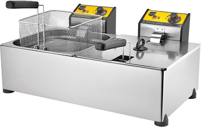 REMTA 8+8 Lt Double Electric Fryer  - Image 1