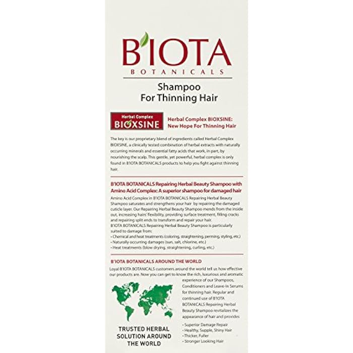 Biota B'IOTA BOTANICALS PROACTIVE HERBAL CARE REPAIRING SHAMPOO - Image 3