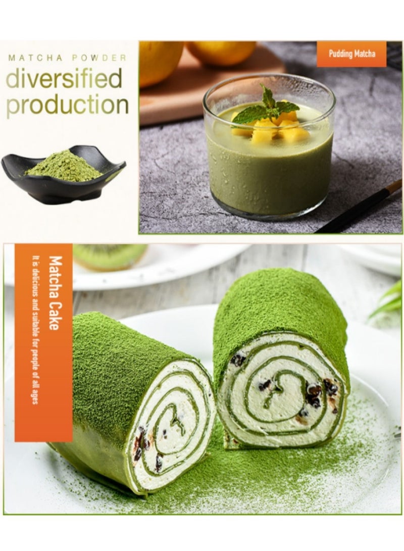 Slimming Herb Organic High Quality Sugar-Free Matcha Green Tea Powder, Resealable Paper Bag, 3.5 oz.  - Image 4