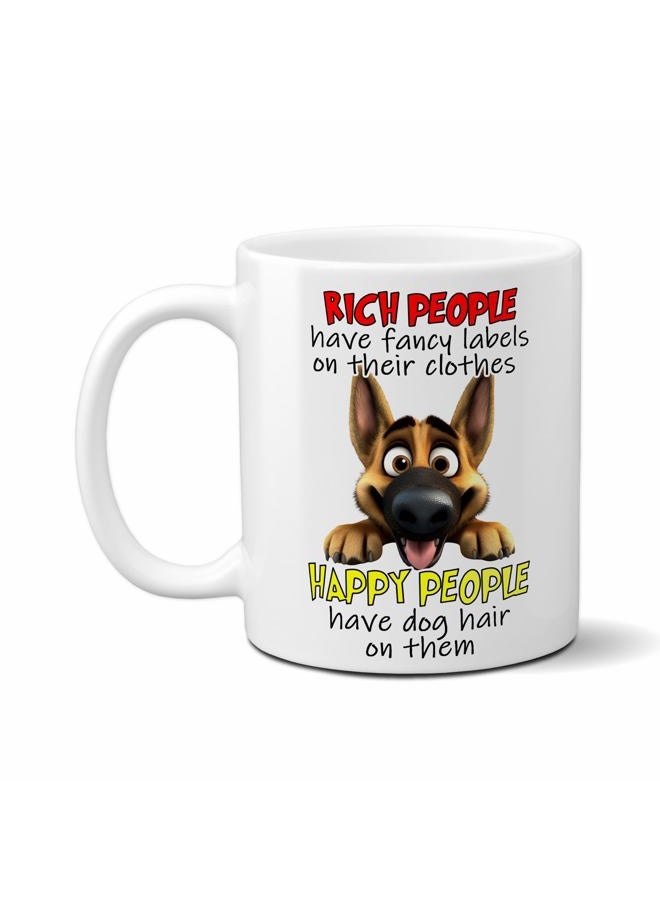 Mafia Mugs German Shepherd Funny Coffee Mug - Small Pet Novelty Cup - 11oz Ceramic Mug for Coffee, Tea and Hot Cocoa - Great Gift for Animal, Dog, Puppy and Pet Lovers - Image 2