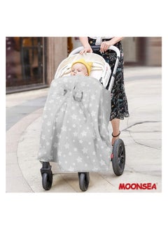 Moro Moro Baby Car Seat Canopy – Minky Fabric, Windproof & Multi-Use  - Image 3