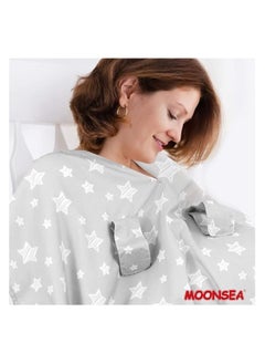 Moro Moro Baby Car Seat Canopy – Minky Fabric, Windproof & Multi-Use  - Image 4