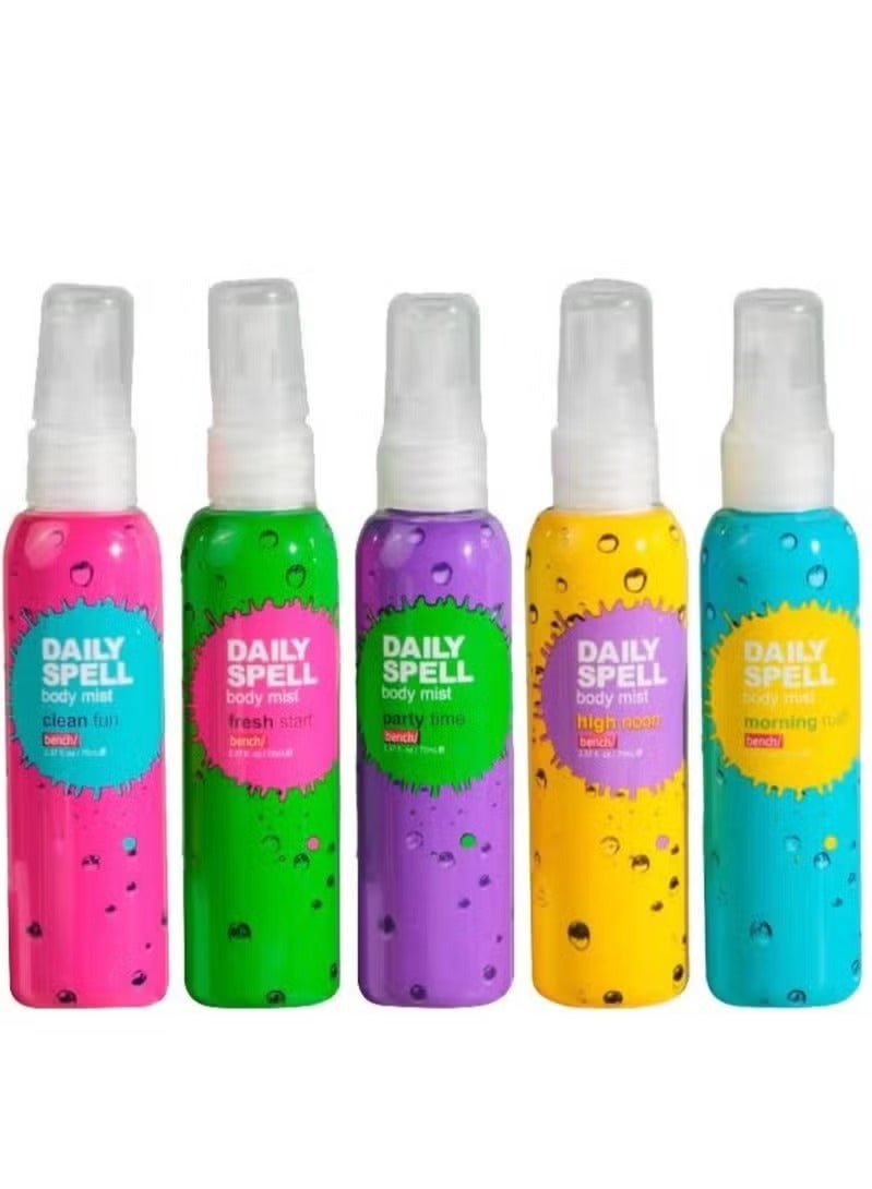 Bench Daily Spell Body Mist Cologne 5psc * 70ml