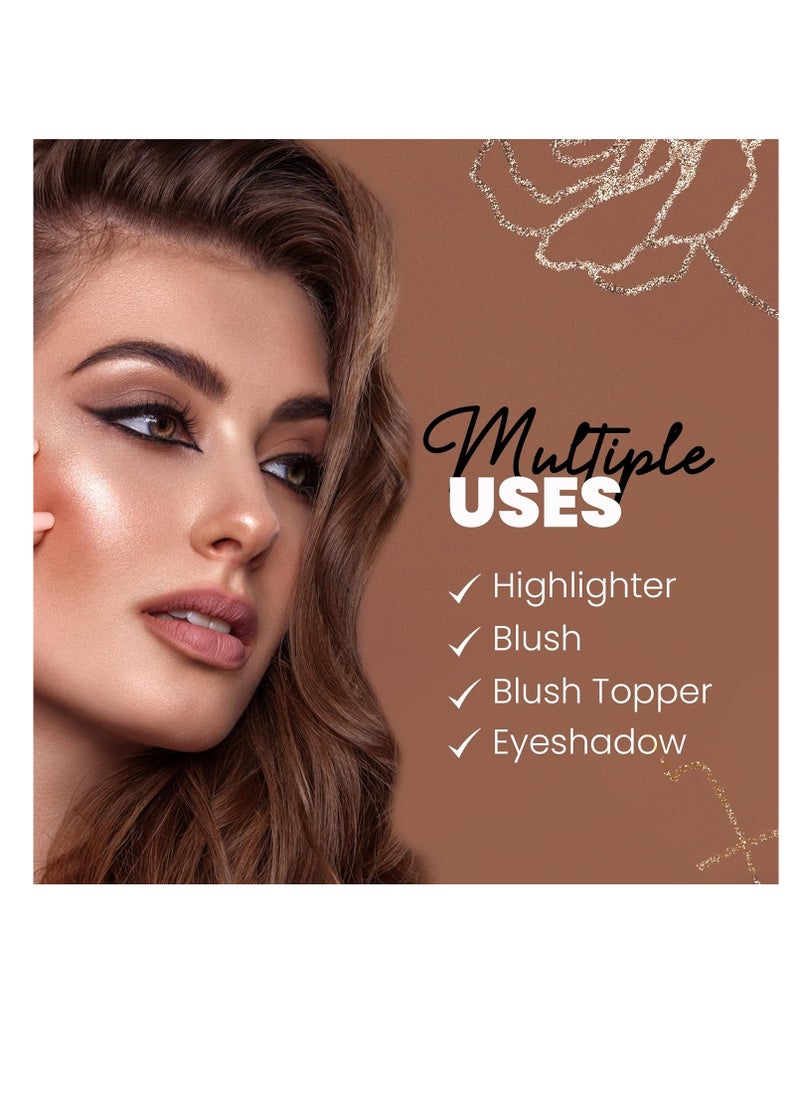 Mars - MARS Glowzilla Highlighter Face Palette | Ultra Blendable & Long Lasting | Blinding Glow (12.0 gm) (SHADE-02) - Image 1
