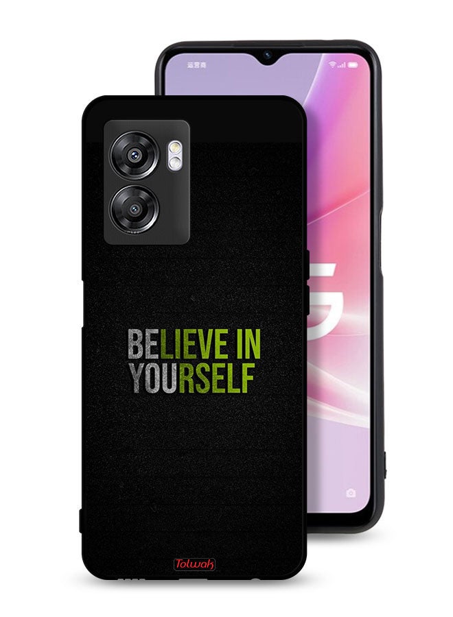 Tolwak OnePlus Nord N300 Protective Case Cover Believe In Yourself - Image 1