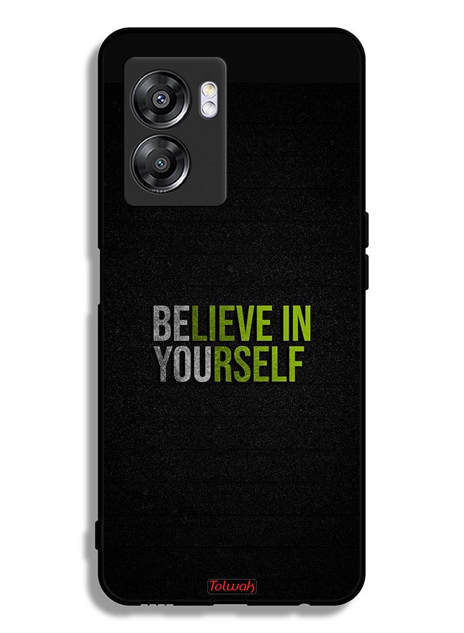 Tolwak OnePlus Nord N300 Protective Case Cover Believe In Yourself - Image 2