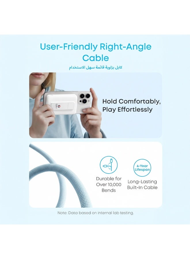 توبيز باور بنك لاسلكي Toby’s PB-02 MagSafe سعة 10000mAh شحن سريع 18 واط منفذ Type-C مخرج لاسلكي ثلاثي مع حامل محمول ABS مثالي للسفر والأجهزة - Image 5