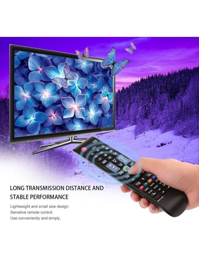 Raxoom Replacement TV Remote Control For Samsung TV Black - Image 2