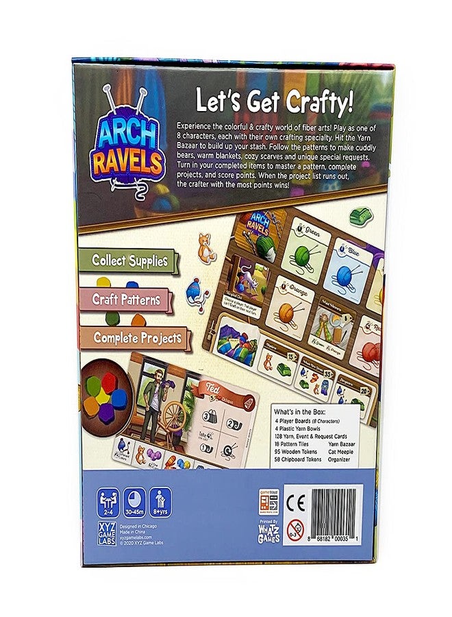 Asmodee XYZ Game Labs | ArchRavels | Family Board Game | Set Collection & Drafting Game | 2 to 4 Players | Ages 8+ - Image 2