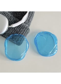 Collection Love Headphone Bag 1-10 Cute Transparent Solid Color For AirPods Max Headphone Case-Specifications:Axejb_4 Transparent Blue