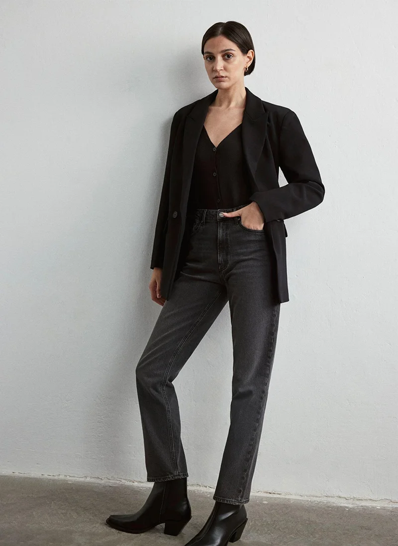 مافي بنطلون جينز روكستار داكن مدخن أيقوني