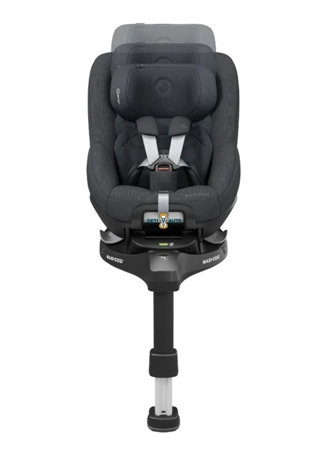 ماكسي كوزي Pearl 360 Pro Infant Car Seat, 360 Swivel, G-CELL Side Impact Protection, One-Hand Rotation, ClimaFlow, 3 Months To 4 Years, Authentic Graphite, 2 Year Warranty