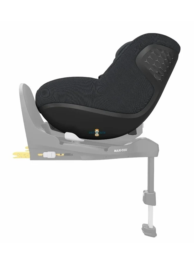 ماكسي كوزي Pearl 360 Pro Infant Car Seat, 360 Swivel, G-CELL Side Impact Protection, One-Hand Rotation, ClimaFlow, 3 Months To 4 Years, Authentic Graphite, 2 Year Warranty