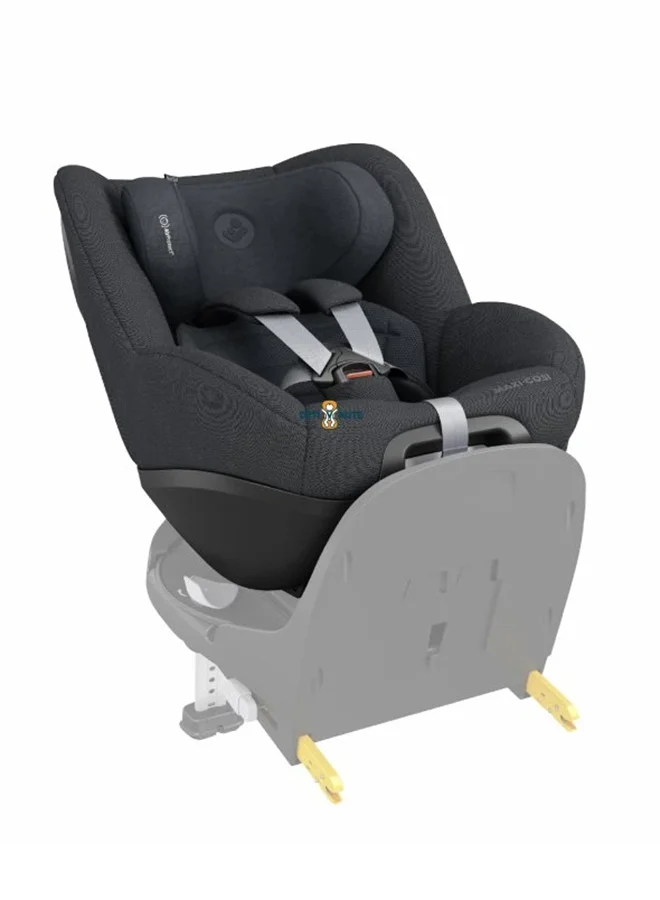 ماكسي كوزي Pearl 360 Pro Infant Car Seat, 360 Swivel, G-CELL Side Impact Protection, One-Hand Rotation, ClimaFlow, 3 Months To 4 Years, Authentic Graphite, 2 Year Warranty