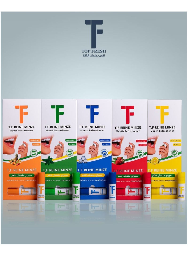 معطر الفم تي.إف راين مينزي بخاخ فم منعش بالنعناع  25 مل - Image 3