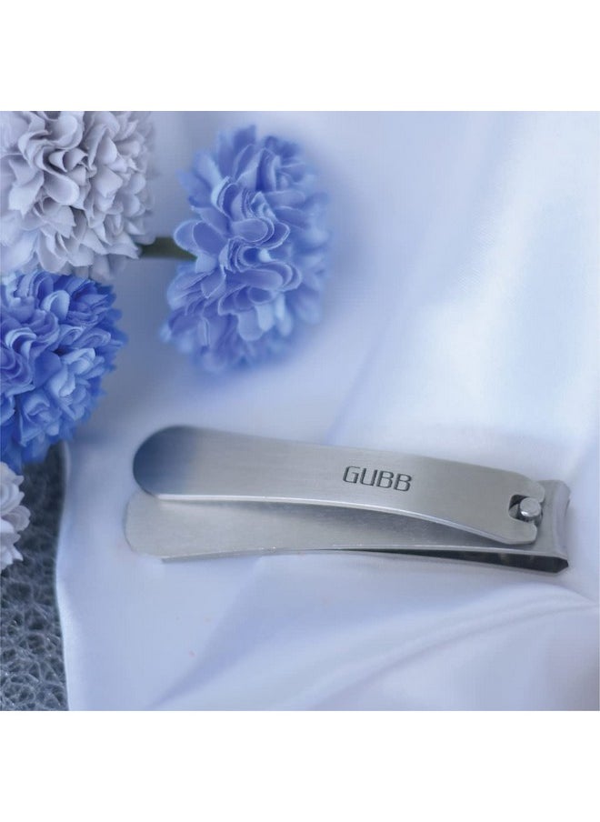 GUBB - Curved Nail Clipper For Men & Women | Stainless Steel Nail Cutter That Fits In Nails Easily | Designed For Women & Men | Sharp Blades | Made With Stainless Steel | For Well-Groomed Nails - Image 1