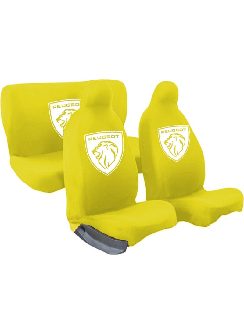 Mirsepet - Peugeot 206+ Car Seat Protector Full Fit Set - Image 1