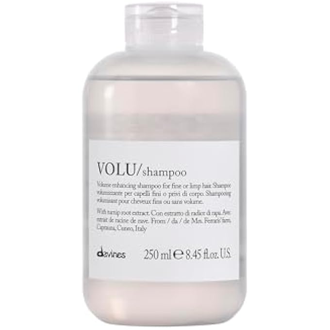 Davines VOLU SHAMPOO | VOLUME SHAMPOO FOR FINE, THIN HAIR TYPES | GENTLE EVERYDAY VOLUMIZING | 8.45 FL OZ (PACK OF 1) - Image 1
