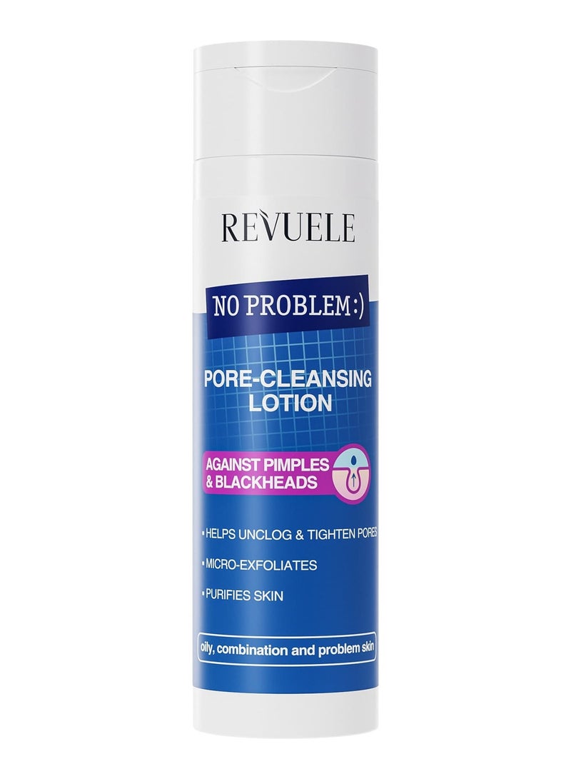 Revuele No Problem Pore Cleansing Lotion Against Pimples And Blackheads