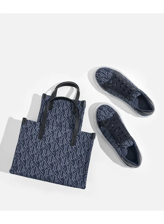 Ipekyol  Monogram Denim Sneakers  | Best Price UAE