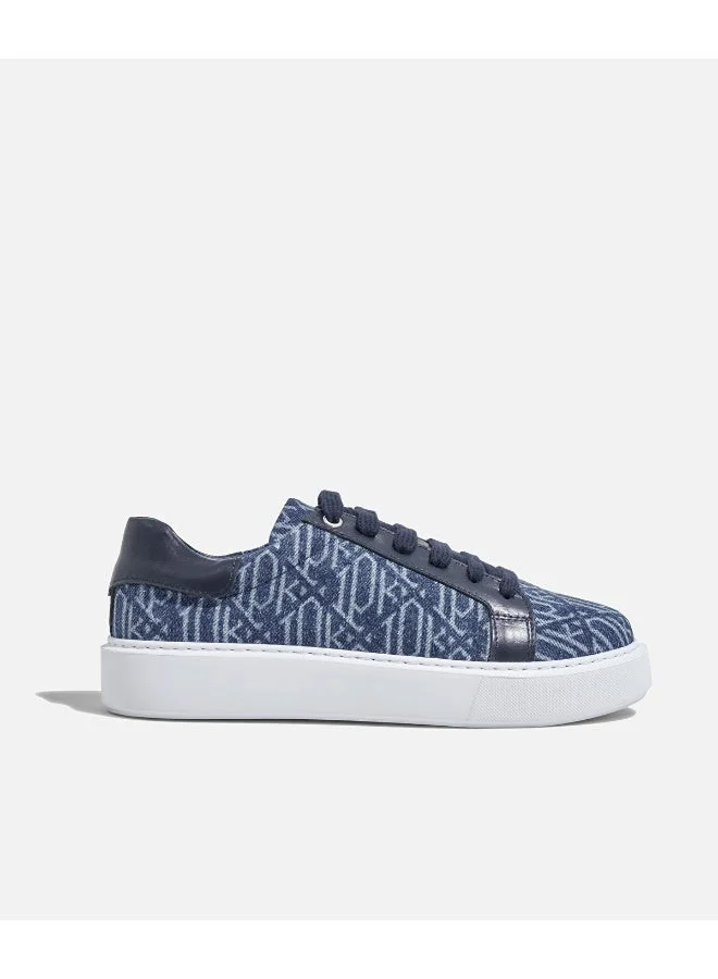Ipekyol  Monogram Denim Sneakers  | Best Price UAE