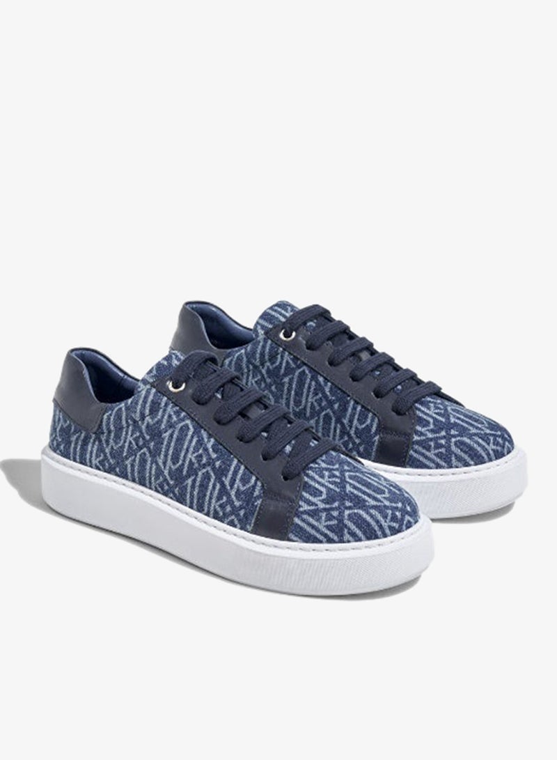 Ipekyol Monogram Denim Sneakers - Image 1