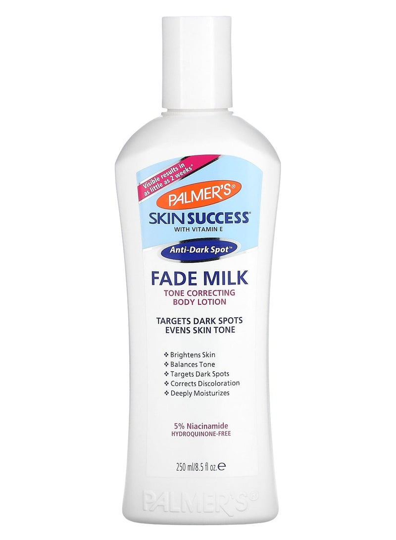 Palmers, Skin Success with Vitamin E, Fade Milk, Tone Correcting Body Lotion, 8.5 fl oz (250 ml)