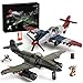 Mr.River WW2 Military Airplane Toy Building Sets Compatible with Lego Me 262 Fighter Jet P51D Plane Army Model Kits for Military Fans Kids Adult - Image 2