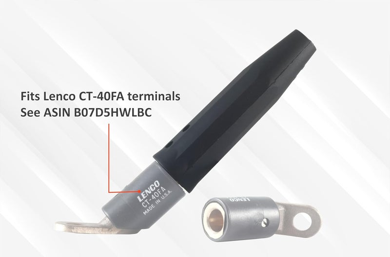 Sa - 300 Amp Welding Electrode Holder Lead Assembly - LC40 Connector - #1 AWG 100% Copper Cable (15 FEET) - Image 5