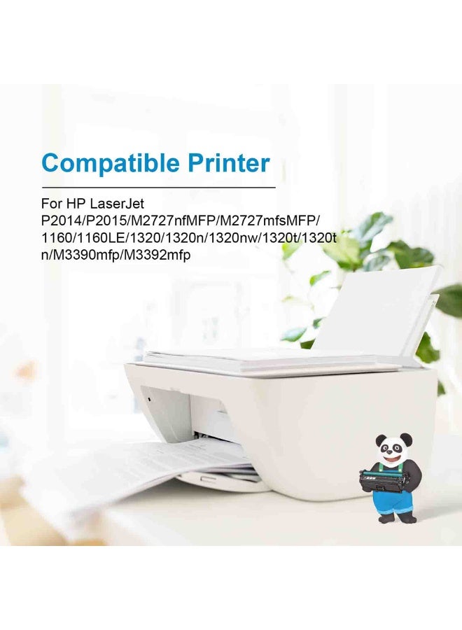استا خرطوشة حبر أسود ASTA Q7553A Q5949A 53A 49A متوافقة عالميًا مع طابعة HP LaserJet P2014 P2015 M2727nfMFP M2727mfsMFP 1160 1160LE 1320 1320n 1320nw 1320t 1320tn M3390mfp M3392mfp طابعة بديلة للمكتب، طباعة سريعة وسلسة - Image 3