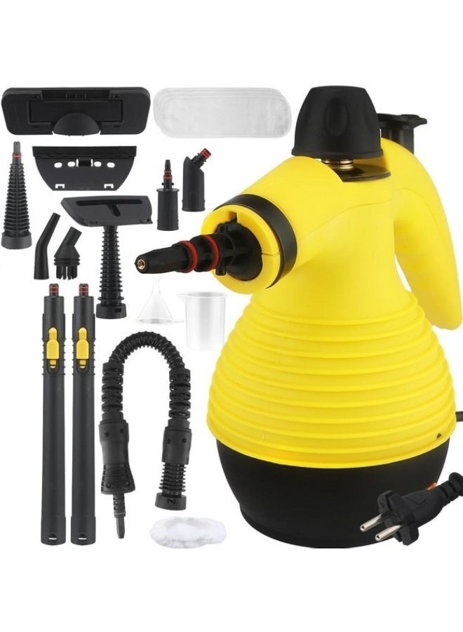 دينكس جهاز تنظيف بالبخار متعدد الاستخدامات14في1بعصا طويلةبزرار تثبيت ذكي بخار مستمر بدون اجهاد اليد بقوة 1200 واط وسعة ماء 350 مل دينكس - Image 2