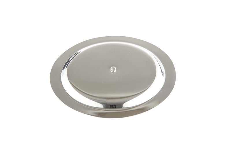 Embassy Stainless Steel Ciba Lid with Knob, Size 10, 17.2 cms - Image 2