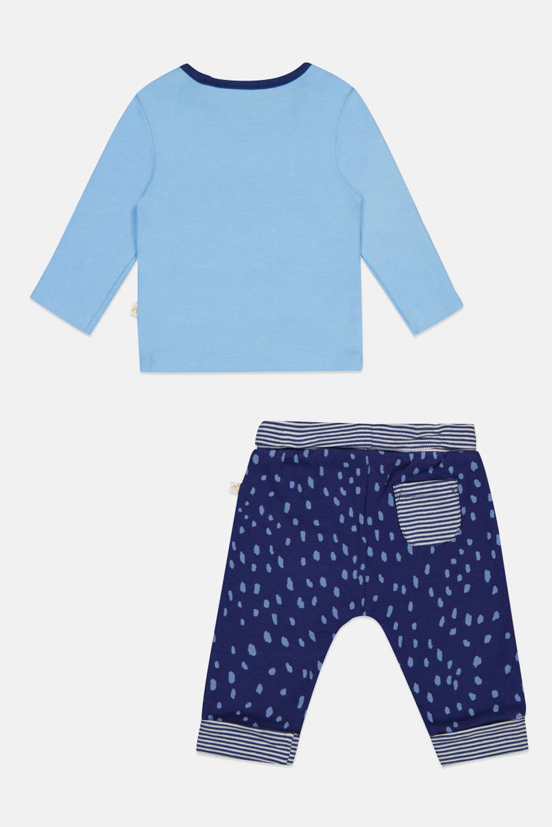 Hamleys Toddlers Boy 2 Pieces Allover Pyjama Set, Multicolor - Image 3