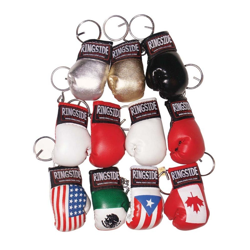 Ringside حلقة مفاتيح للرجال من رينغسايد، بيضاء، صغيرة أمريكية - Image 5