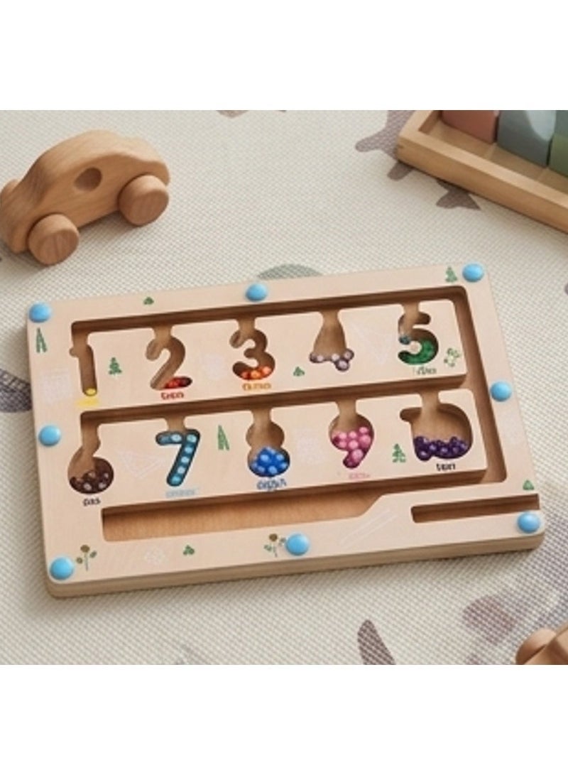 TOY GARDEN Running Pen Game for Kids – Interactive Moving Maze Game with Fast Track and Magnetic Pen | Fun Brain Teaser Toy - Image 5