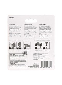 ACE 4-Piece Heavy-Duty Sturdy High-Quality Precision Screw-On Plastic Sliders Kit Off White 5.1 cm 5045091  - Image 2