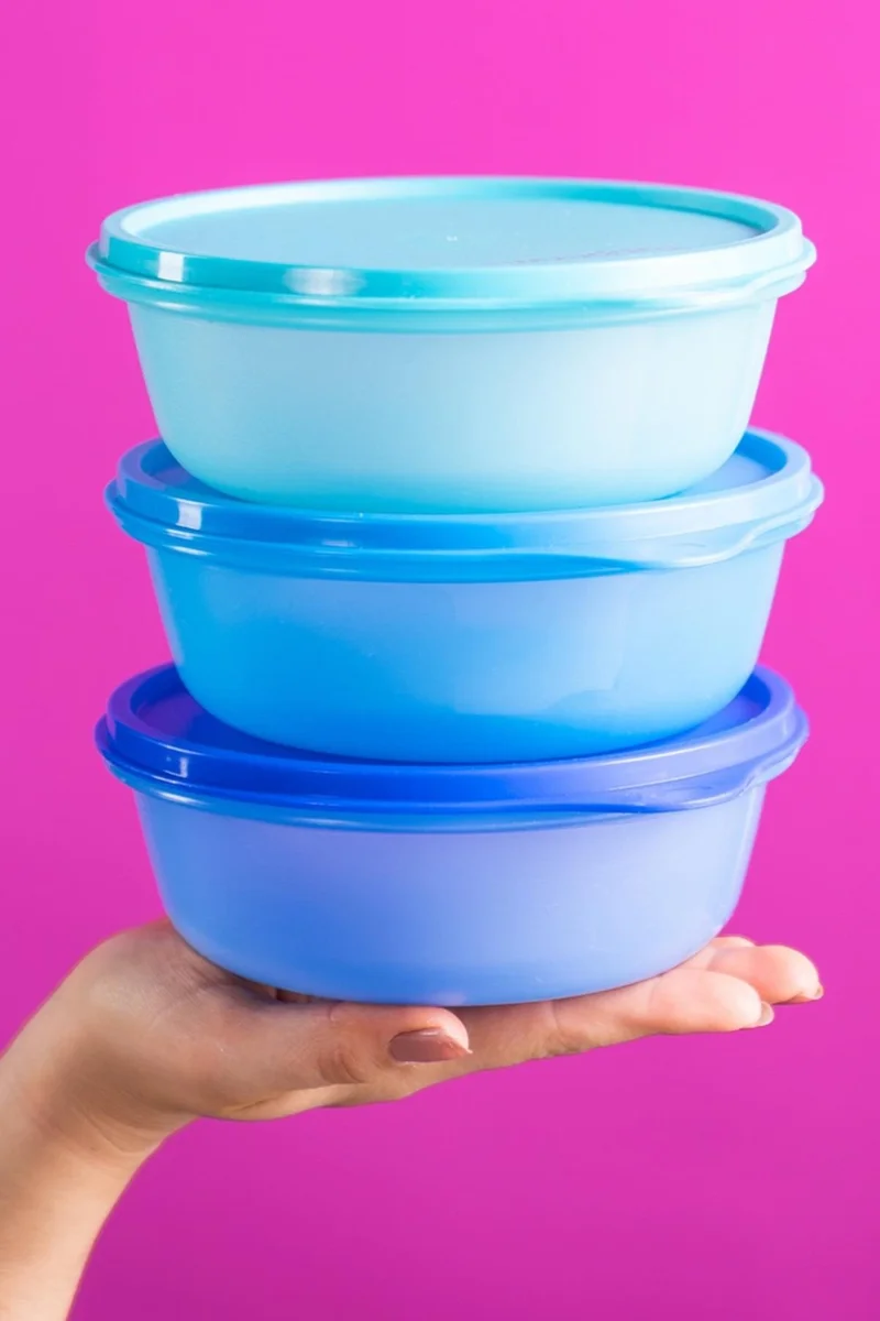 Tupperware Storage and Serving Small Container Set of 3 600 ml