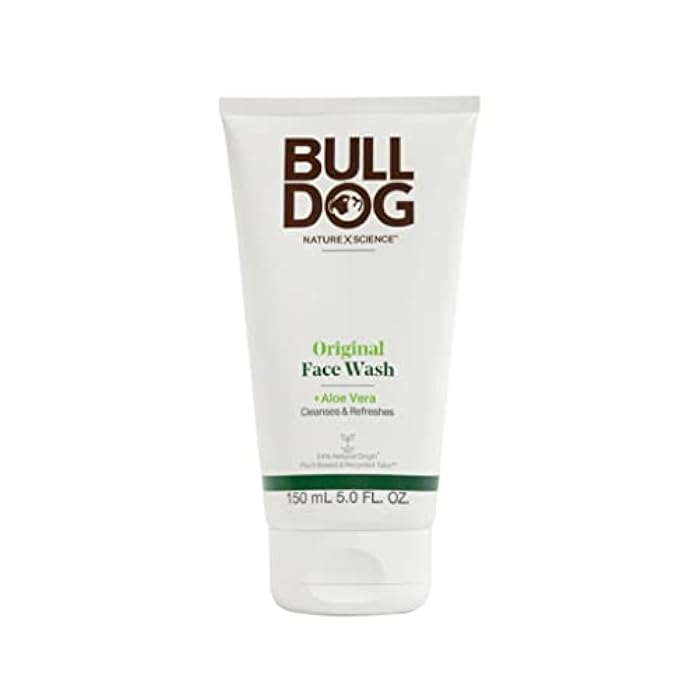 BULLDOG Mens Skincare and Grooming, Original Face Wash/Scrub, 5 Fluid Ounce - Image 1