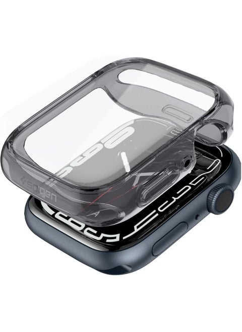 Ultra Hybrid for Apple Watch 41mm Case with Built-in Full Coverage Screen Protector (Series 9 / 8 / 7) - Space Crystal