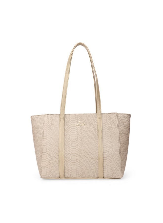 Lavie Women's Croclo Tote (Beige) - Image 1