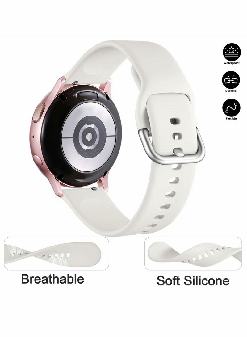 3 Pack 20 mm Watch Bands Compatible for Samsung Galaxy Watch Active 2 - Image 5