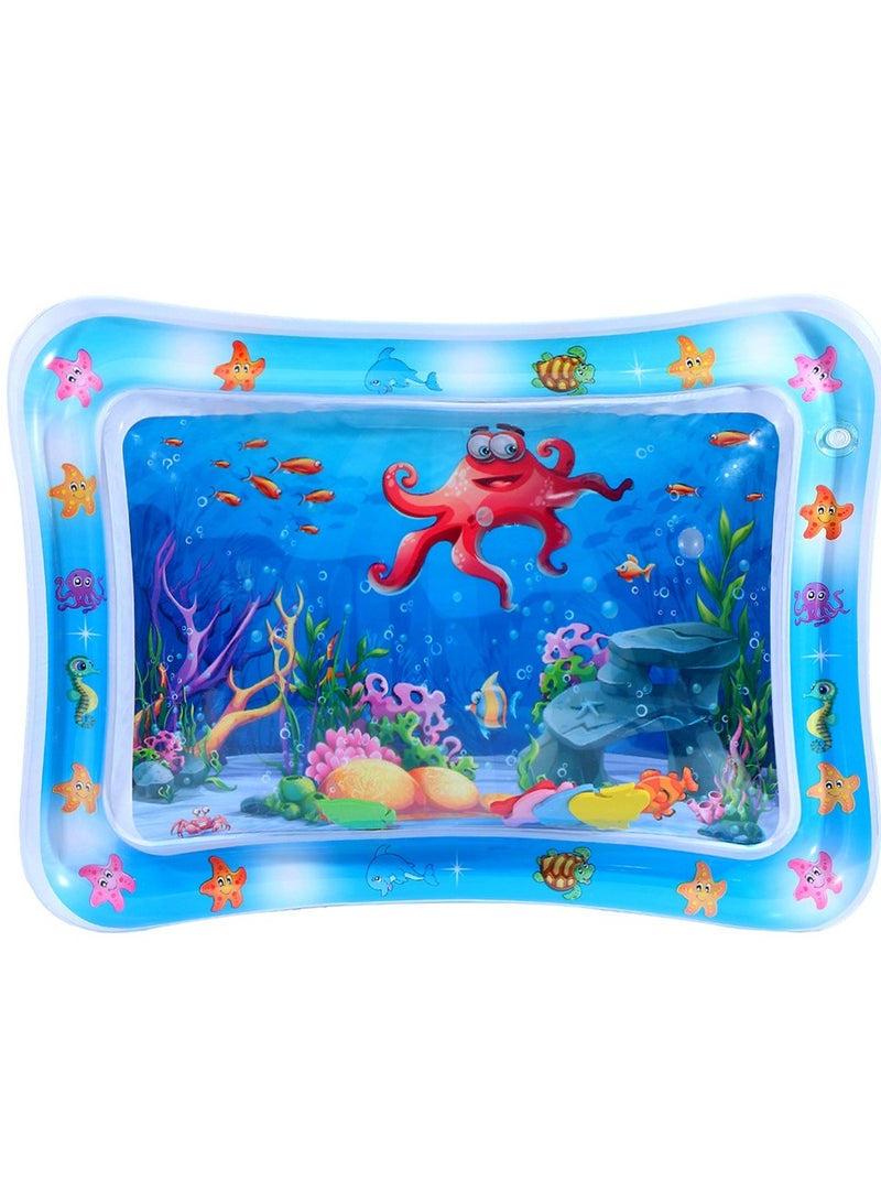 ORiTi Inflatable Tummy Time Premium Water mat Infants and Toddlers is The Perfect Fun time Play Activity Center Your Baby's Stimulation Growth - Image 1